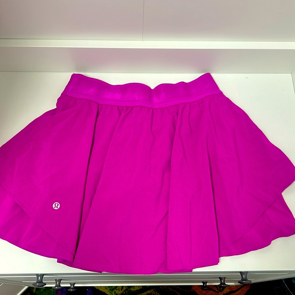 COURT RIVAL SKIRT PURPLE/PINK - (size: 6 - long)